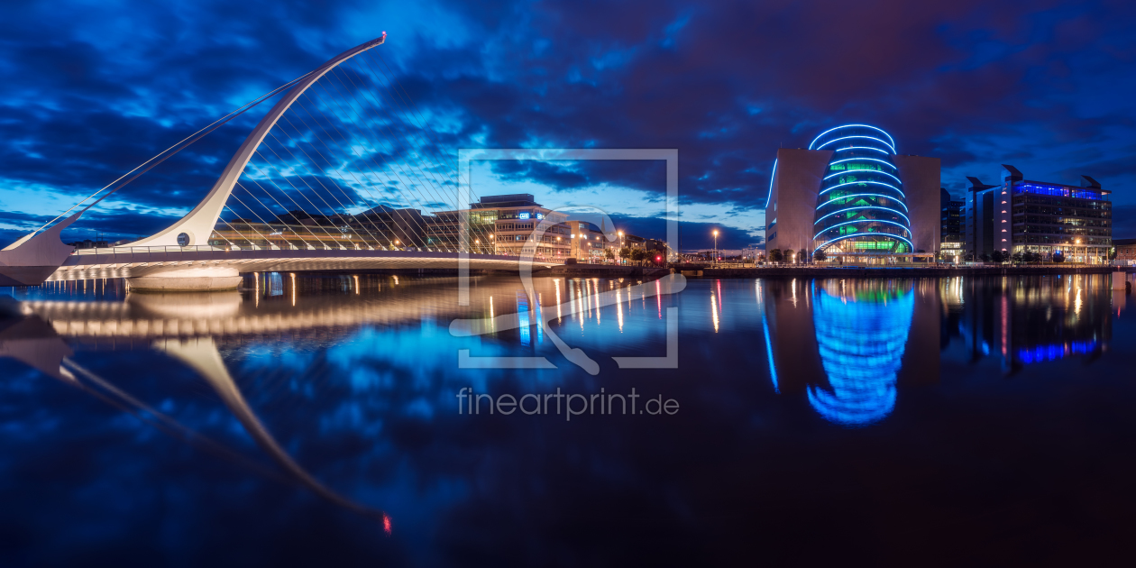 Bild-Nr.: 11935096 Dublin - Samuel Beckett Brücke Panorama erstellt von Jean Claude Castor