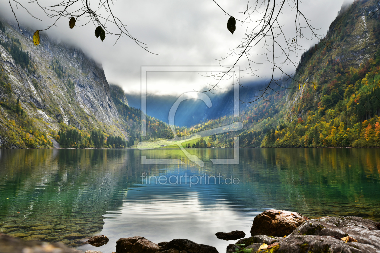 Bild-Nr.: 11937524 Herbst am Obersee 0224 erstellt von bergfotografie-fotoarts