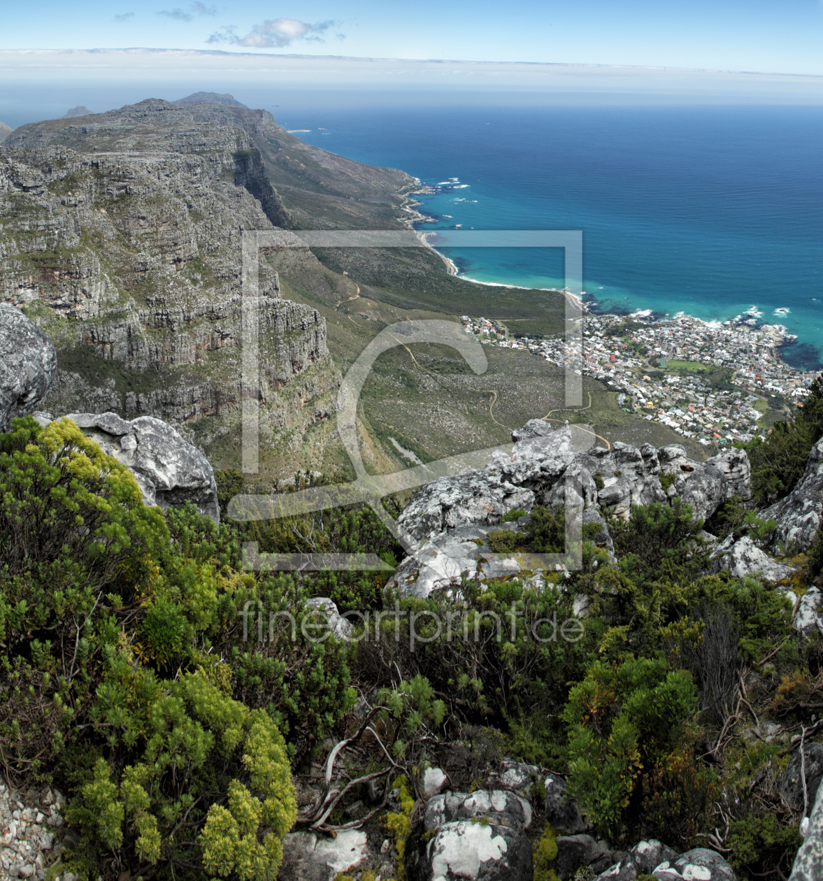 Bild-Nr.: 11937529 Blick vom Tafelberg in Kapstadt erstellt von DirkR