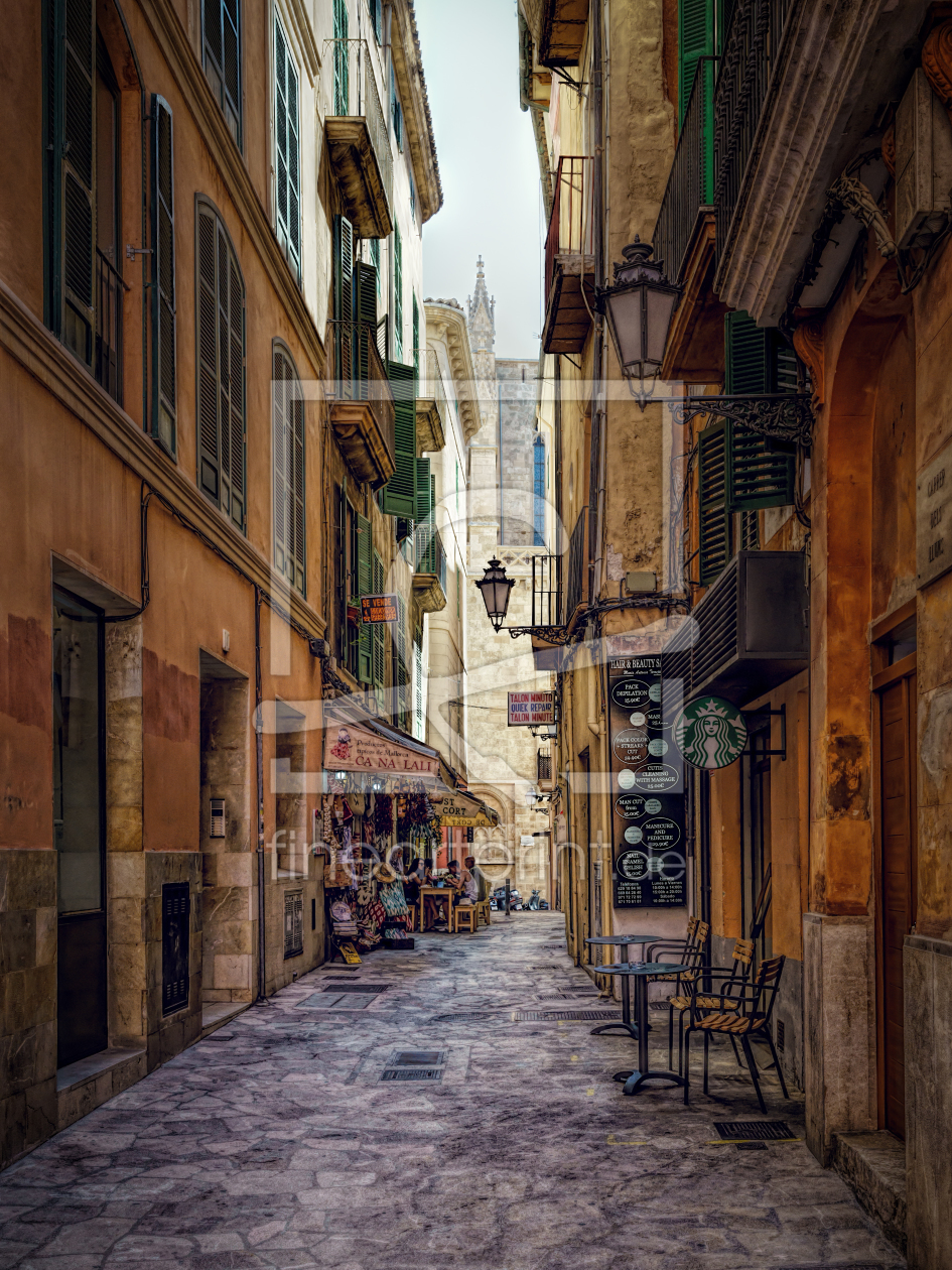 Bild-Nr.: 11938545 Gasse in Palma de Mallorca I erstellt von Daniel Heine