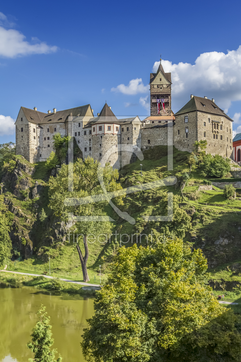 Bild-Nr.: 11939764 BÖHMEN Burg Loket erstellt von Melanie Viola