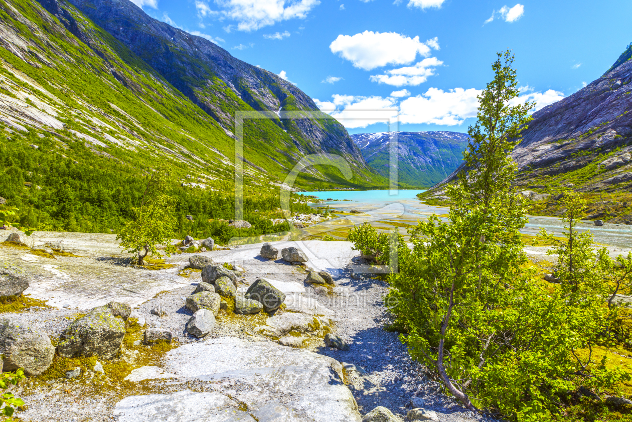 Bild-Nr.: 11940056 Gletschersee des Nigardsbreen erstellt von KundenNr-160338