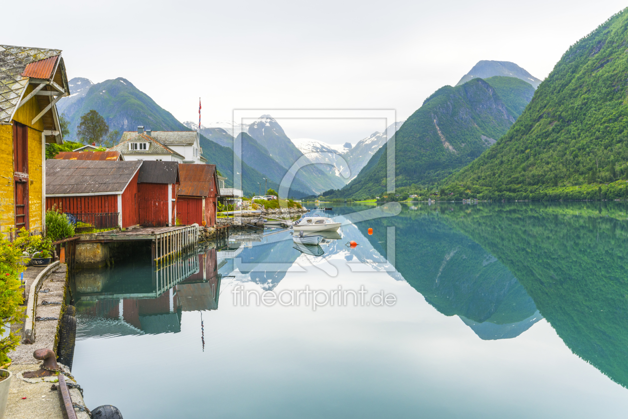 Bild-Nr.: 11940059 Spiegelung im Fjord - Norwegen erstellt von KundenNr-160338