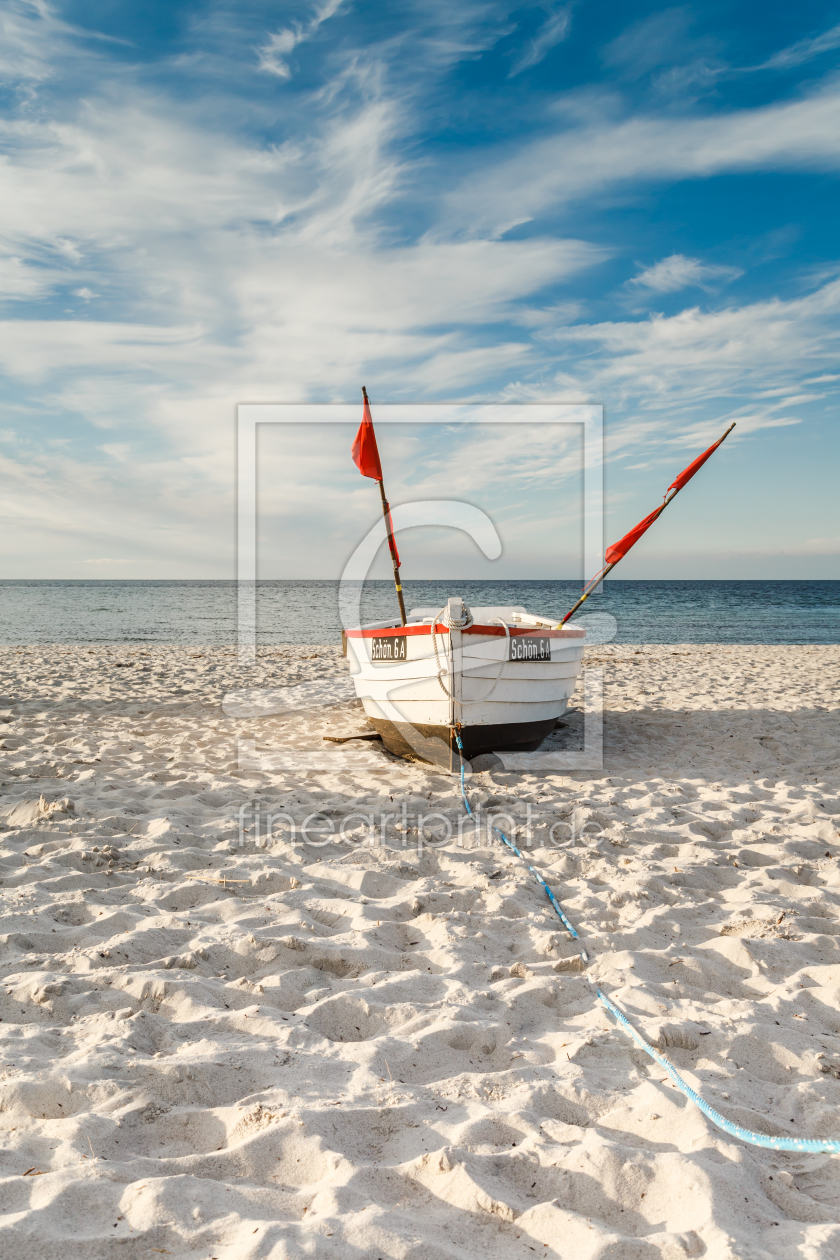 Bild-Nr.: 11940316 Fischerboot am Schönberger Strand erstellt von Ursula Reins