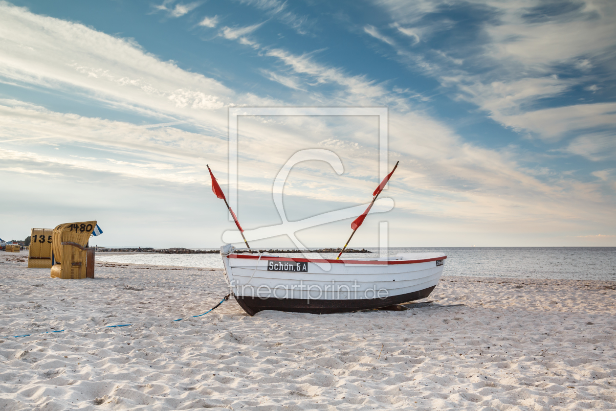 Bild-Nr.: 11940318 Fischerboot am Schönberger Strand erstellt von Ursula Reins