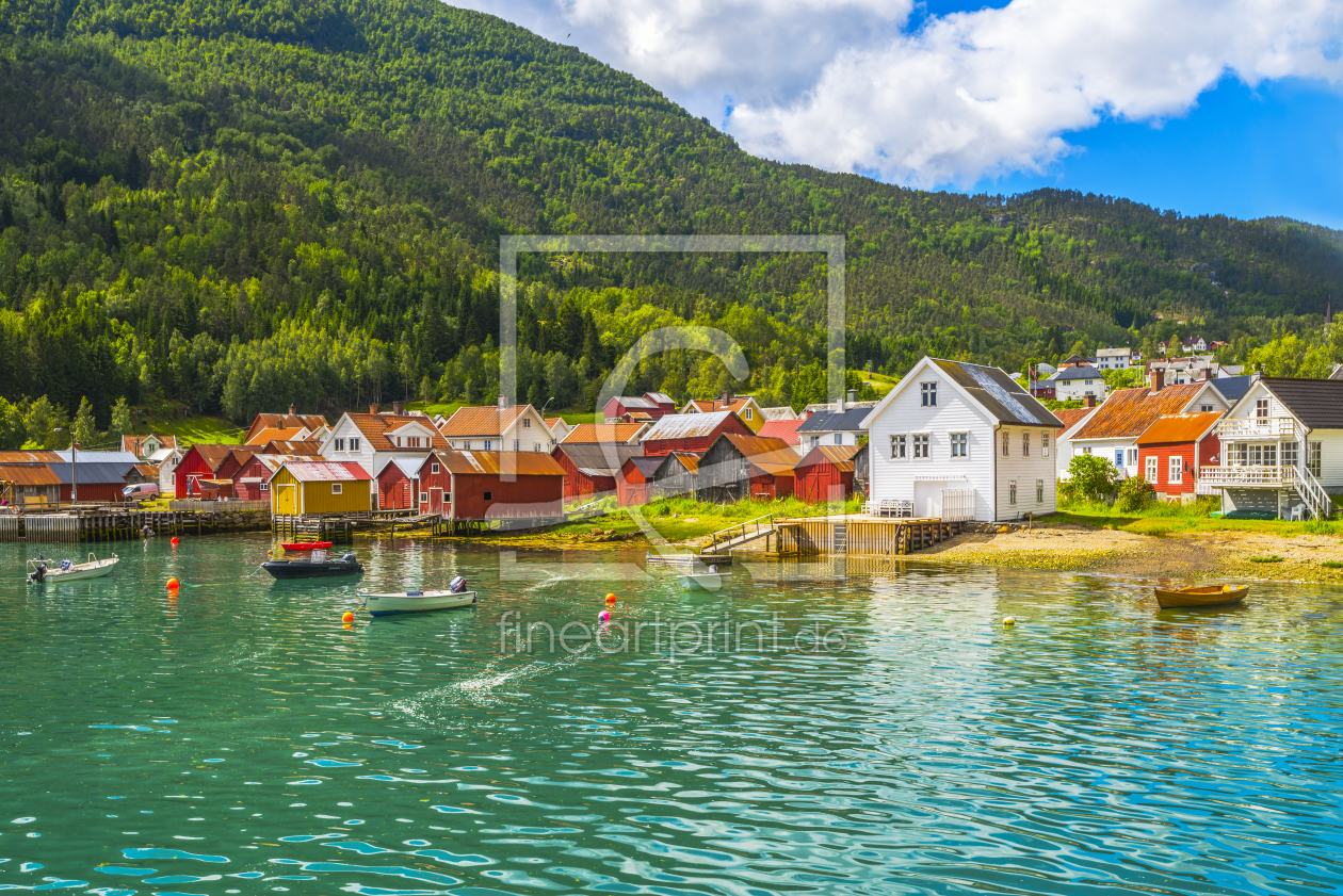 Bild-Nr.: 11940696 Küste von Solvorn - Norwegen erstellt von KundenNr-160338