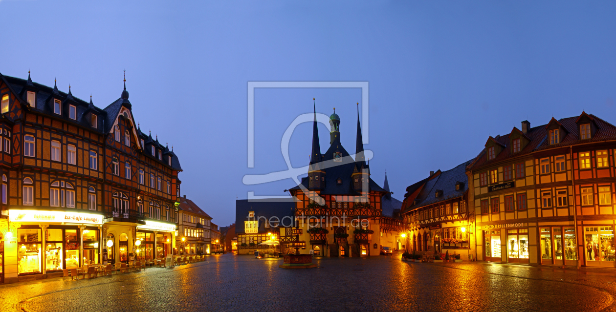 Bild-Nr.: 11941252 Marktplatz Wernigerode erstellt von Gerhard Albicker