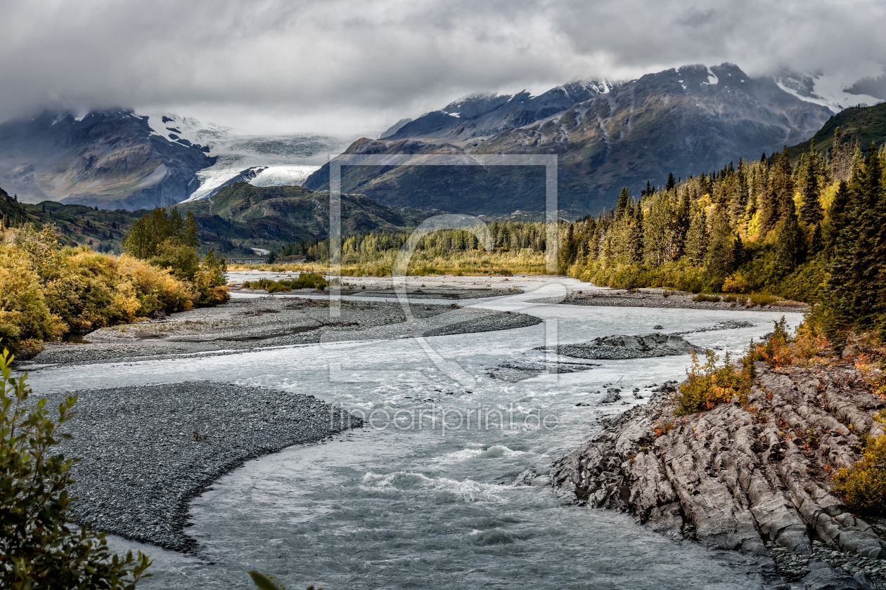 Bild-Nr.: 11941315 Tonsina River Alaska erstellt von Thomas Gerber