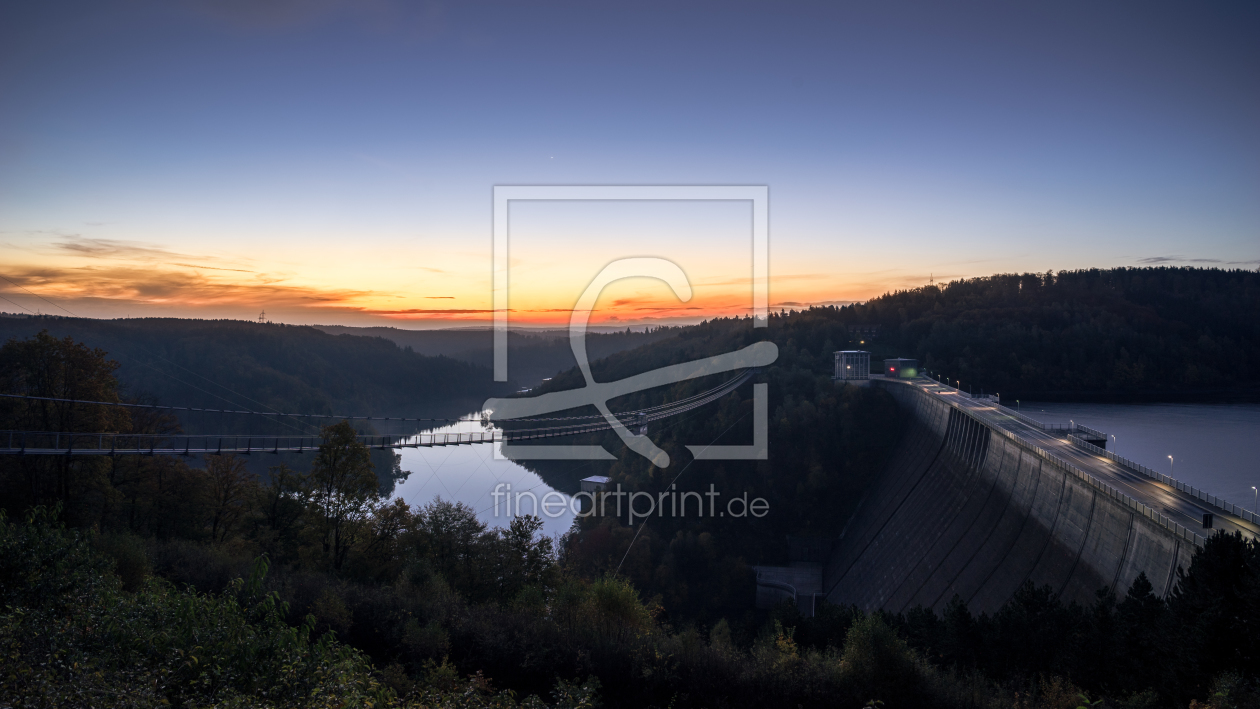 Bild-Nr.: 11944009 Blaue Stunde an der Rappbode -Talsperre erstellt von Steffen Henze