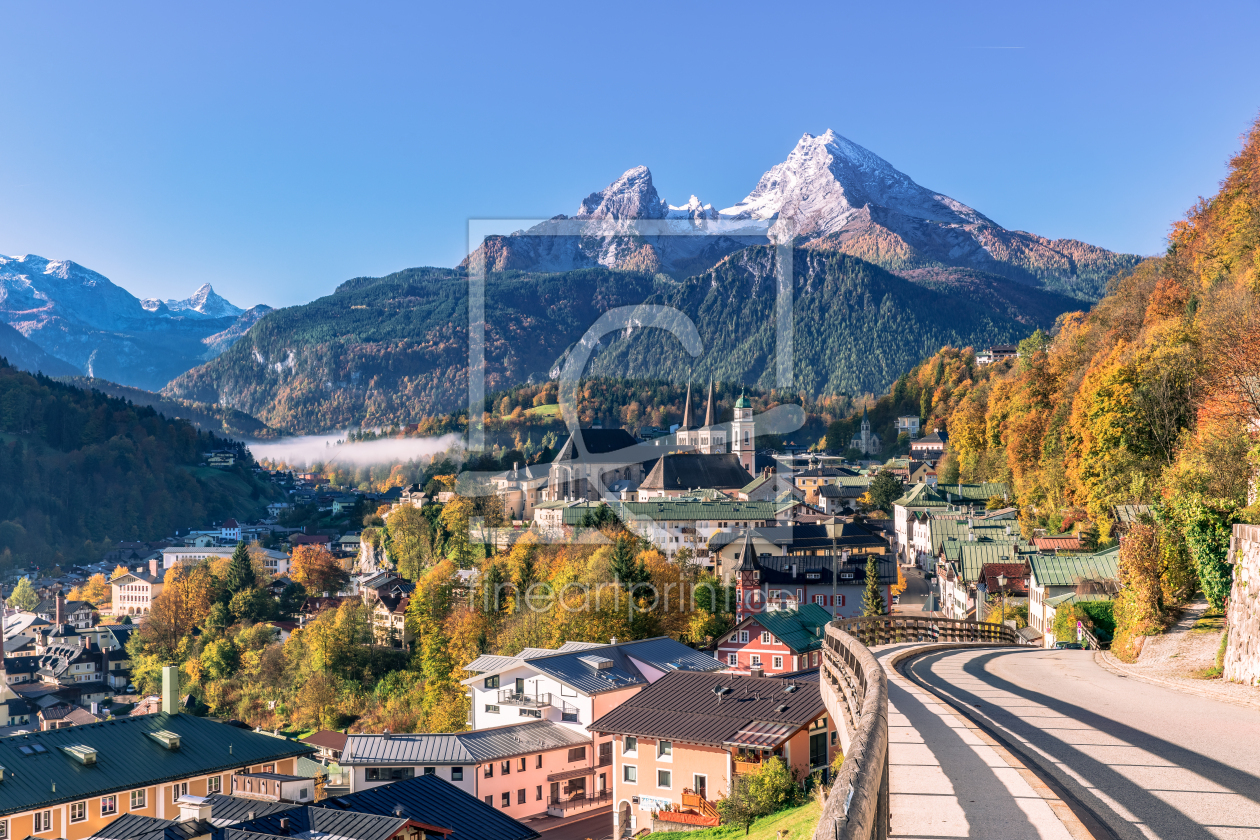 Bild-Nr.: 11944430 Watzmann über Berchtesgaden erstellt von Achim Thomae