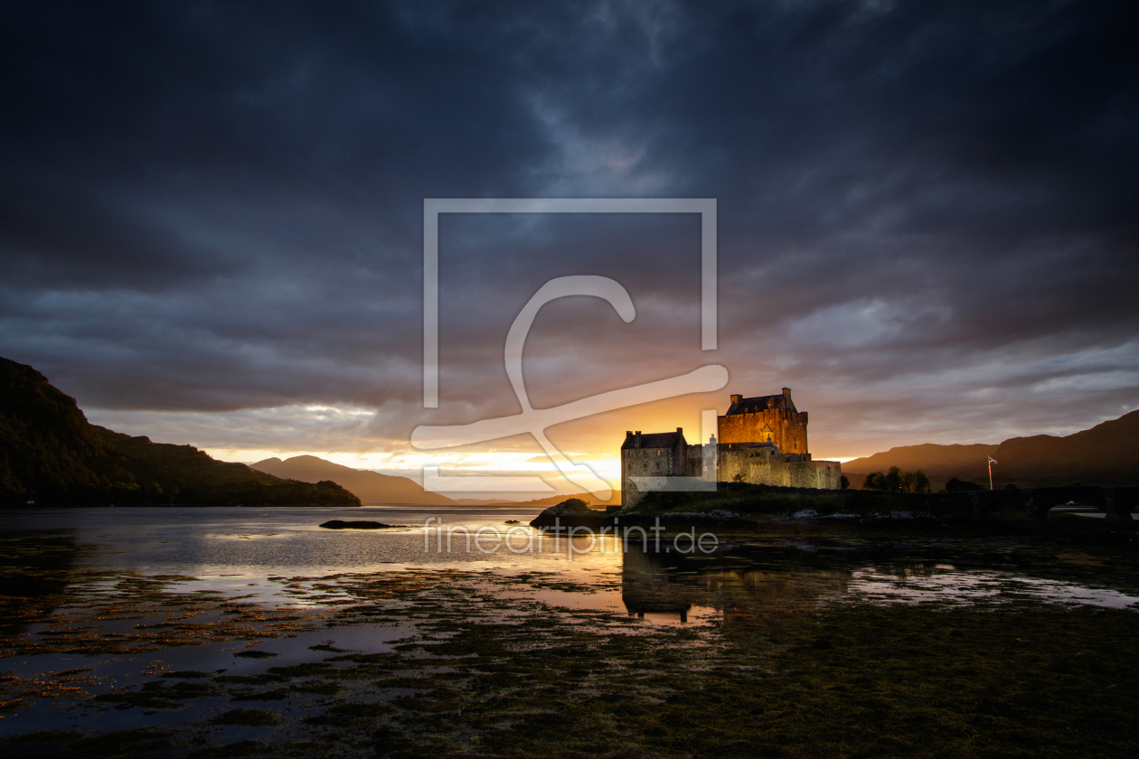 Bild-Nr.: 11944606 Sunset am Eilean Donan Castle - Schottland erstellt von make