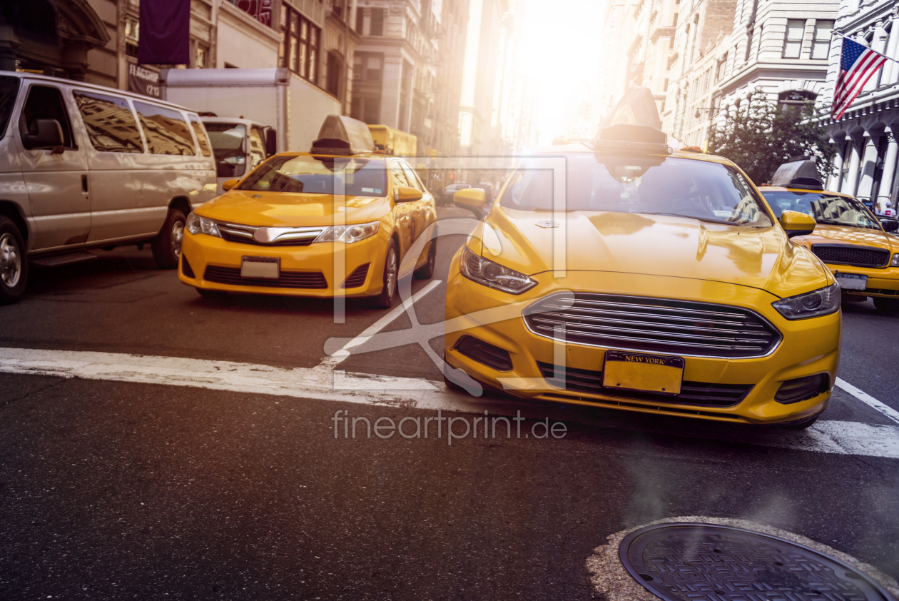 Bild-Nr.: 11944648 Taxis in New York City erstellt von phoelix