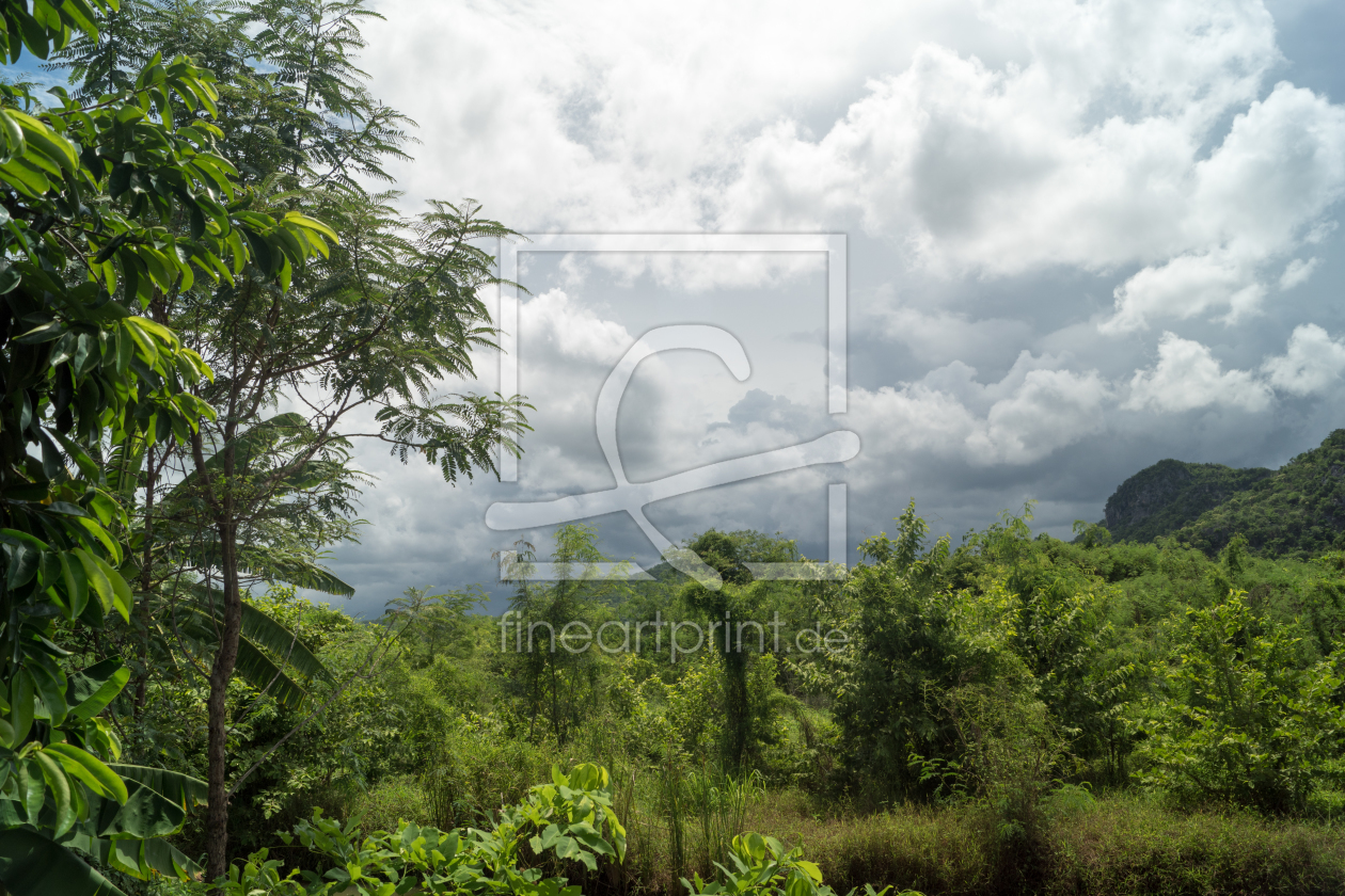 Bild-Nr.: 11945301 aufziehender Monsun in Thailand erstellt von KundenNr-264508