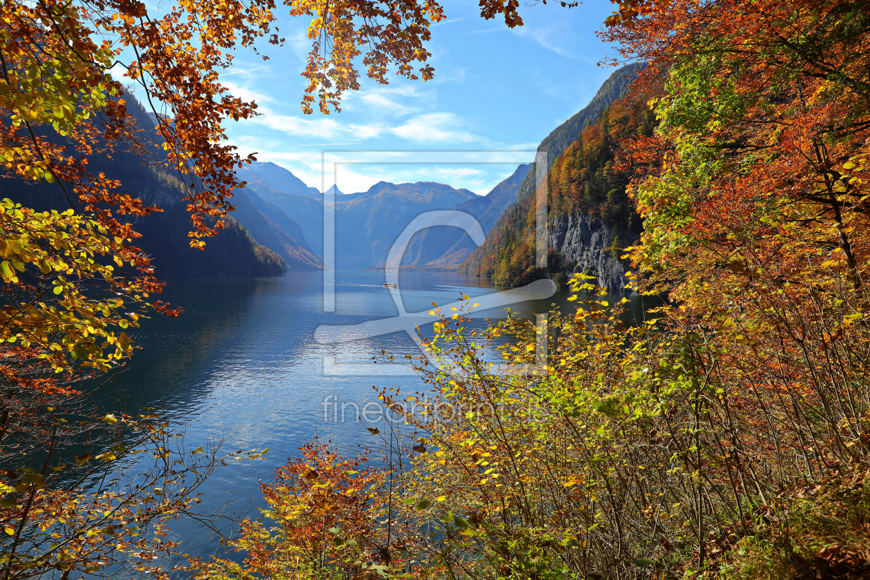 Bild-Nr.: 11945321 Der Königssee im Herbst erstellt von falconer59