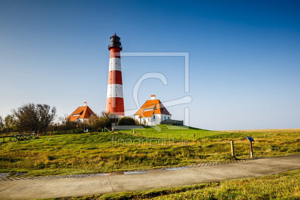 Bild-Nr.: 11945749 Westerhever Leuchtturm    - NEU  - erstellt von Ursula Reins