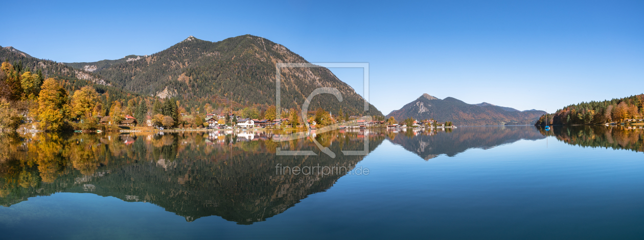 Bild-Nr.: 11946299 Herbst am Walchensee erstellt von Achim Thomae