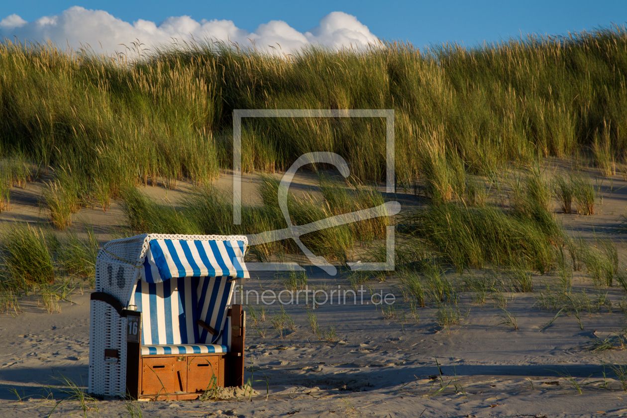 Bild-Nr.: 11946368 Strandkorb auf Juist erstellt von DirkR