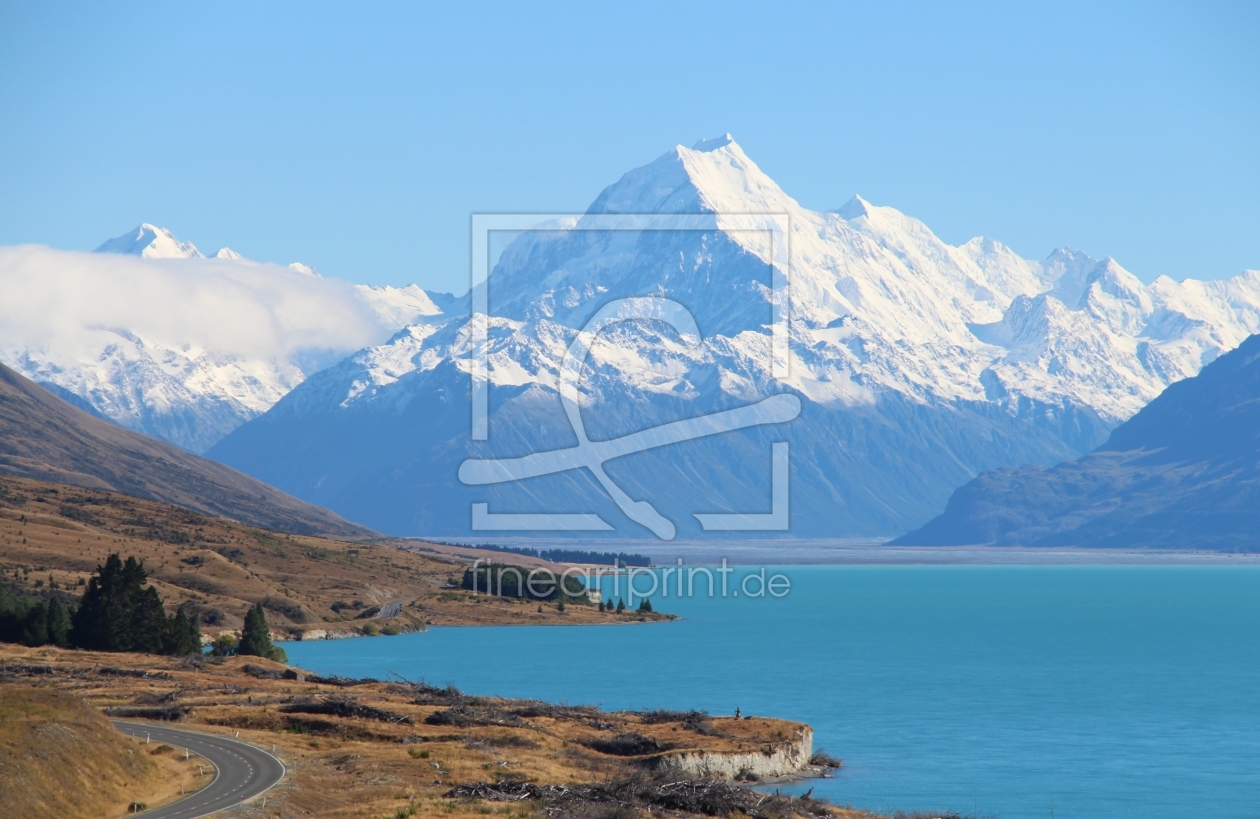 Bild-Nr.: 11947975 Mount Cook mit Lake Pukaki erstellt von Moarten