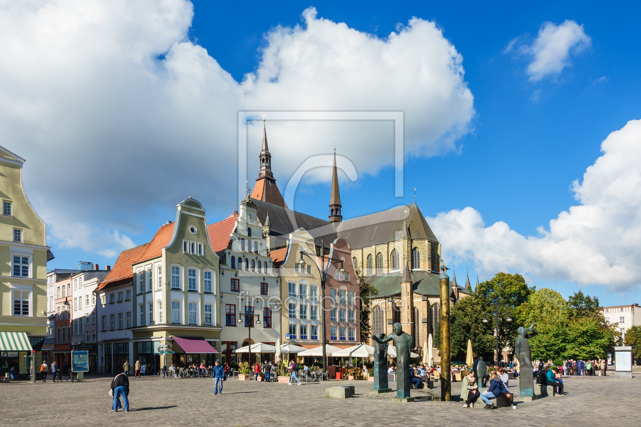 Bild-Nr.: 11948952 Neuer Markt in Rostock erstellt von Rico Ködder