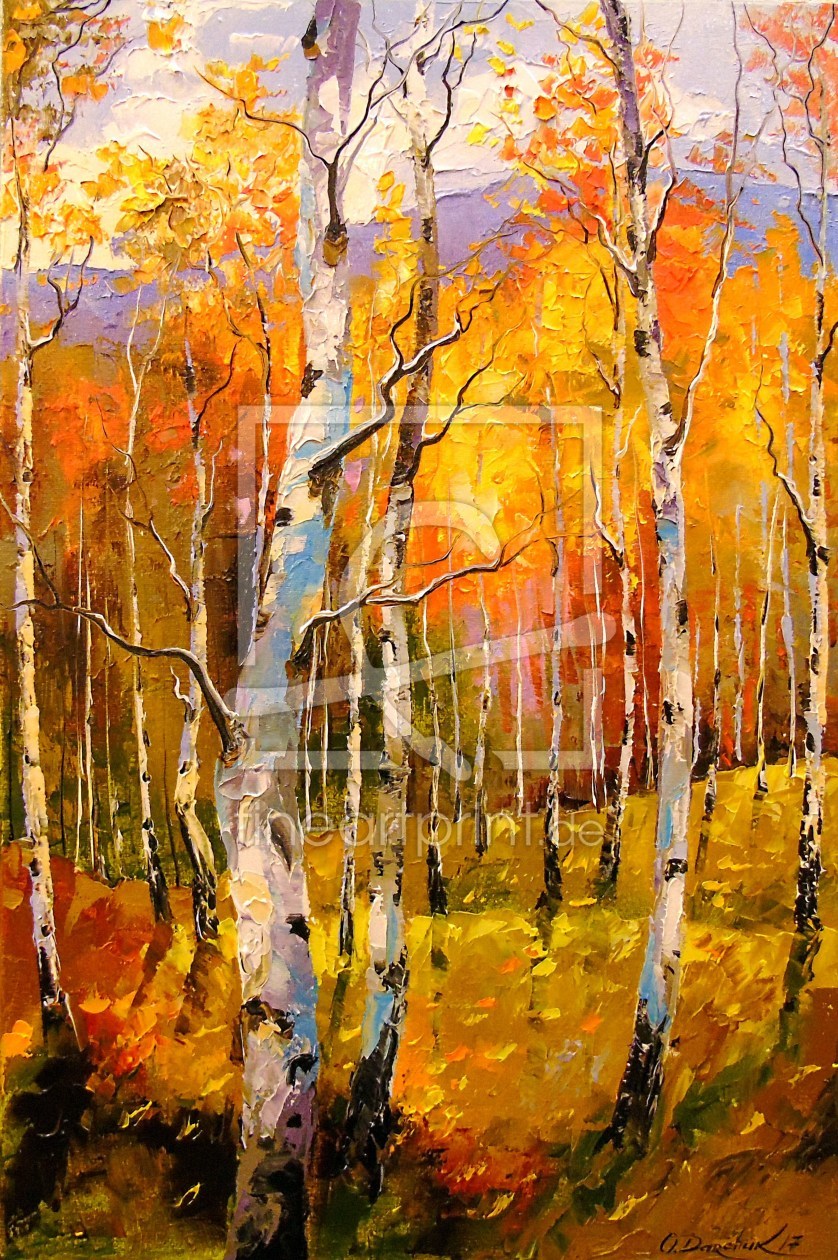 Bild-Nr.: 11949186 Birch grove erstellt von olha darchuk