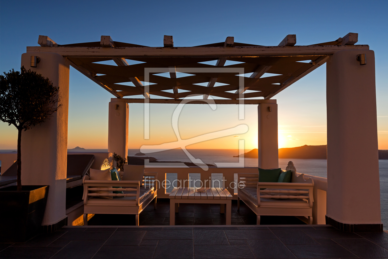 Bild-Nr.: 11949589 Pavillon Santorini erstellt von Thomas Herzog