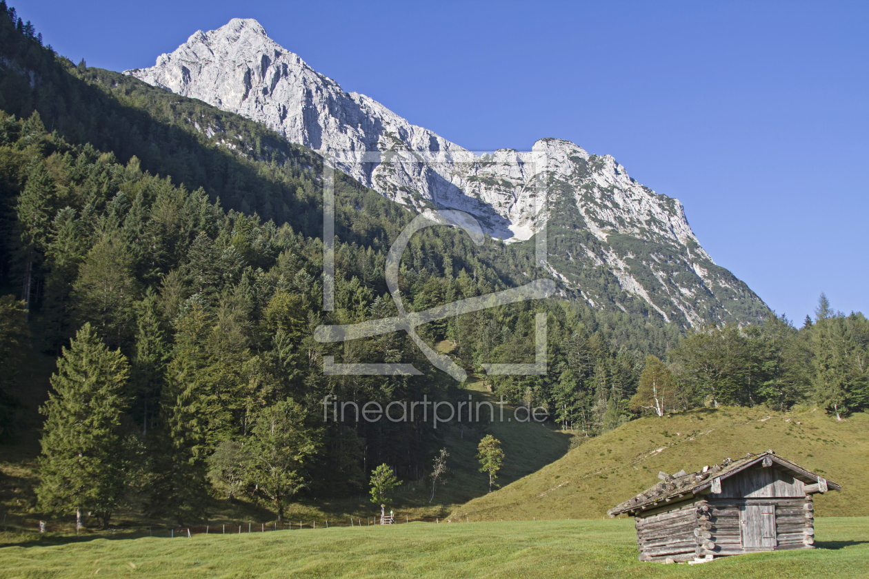 Bild-Nr.: 11949840 Heuhütte am Ferchensee erstellt von EderHans