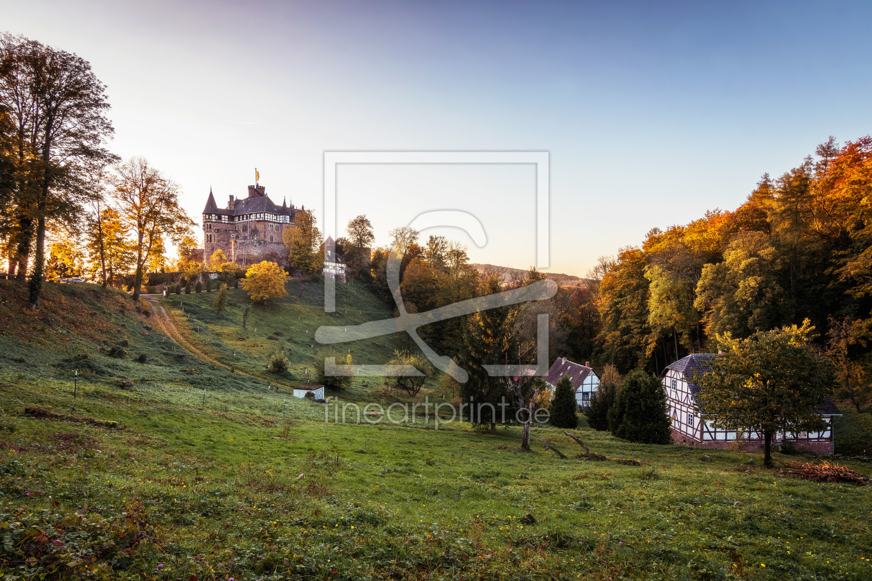 Bild-Nr.: 11949844 Schloss Berlepsch im Herbst erstellt von artmobe