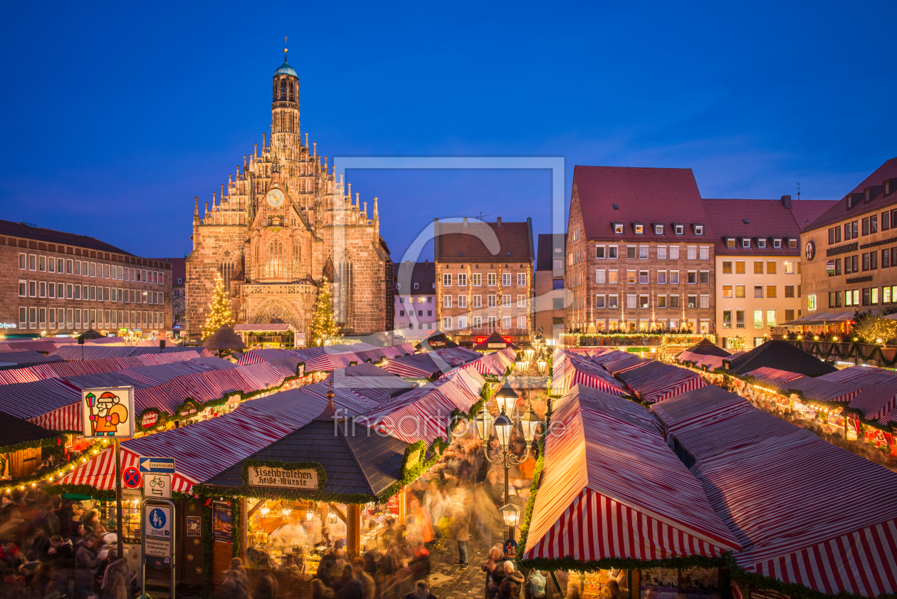 Bild-Nr.: 11951956 Weihnachtsmarkt in Nürnberg erstellt von Mapics