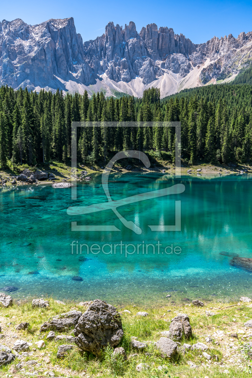 Bild-Nr.: 11952445 Karersee Dolomiten erstellt von Achim Thomae