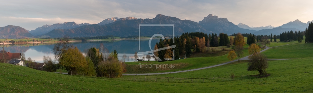 Bild-Nr.: 11953355 Forggensee am Fuße der Bayerischen Alpen erstellt von orxy