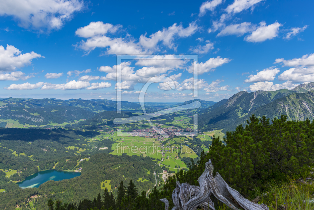 Bild-Nr.: 11954672 Oberstdorf und Illertal erstellt von Walter G. Allgöwer