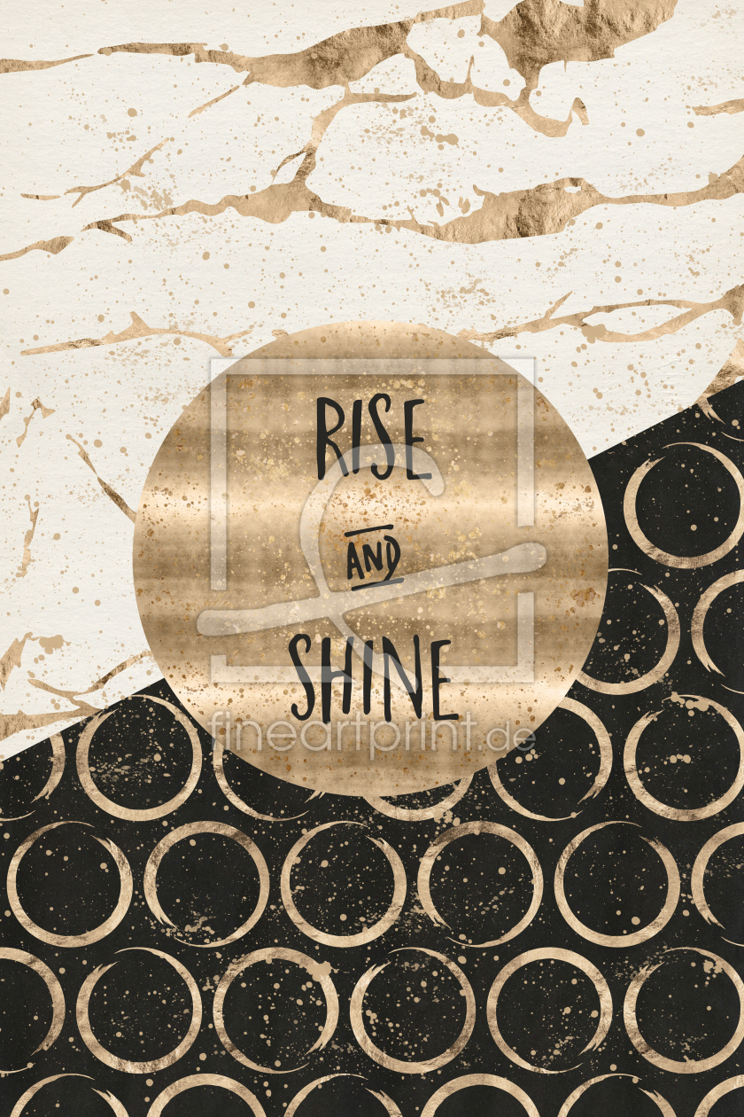 Bild-Nr.: 11955440 GRAPHIC ART Rise and shine erstellt von Melanie Viola