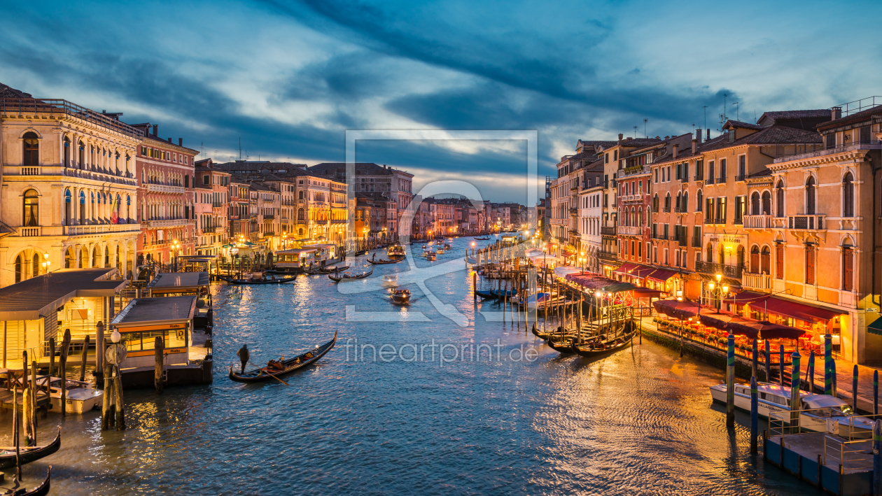 Bild-Nr.: 11958713 Venedig bei Nacht erstellt von Mapics