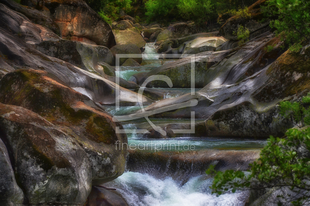 Bild-Nr.: 11959610 Garganta de los Infiernos Schlucht mit Wasserfall erstellt von I. Heuer