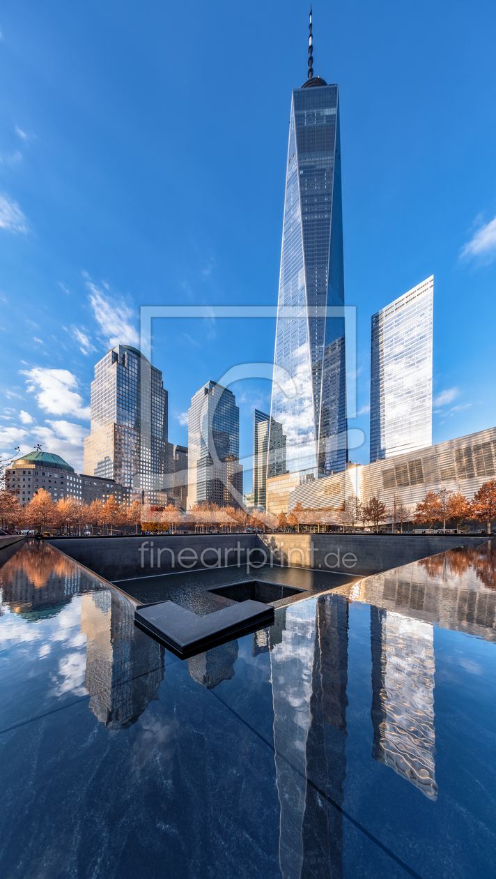 Bild-Nr.: 11960489 One World Trade Center und Nine Eleven Memorial erstellt von Achim Thomae