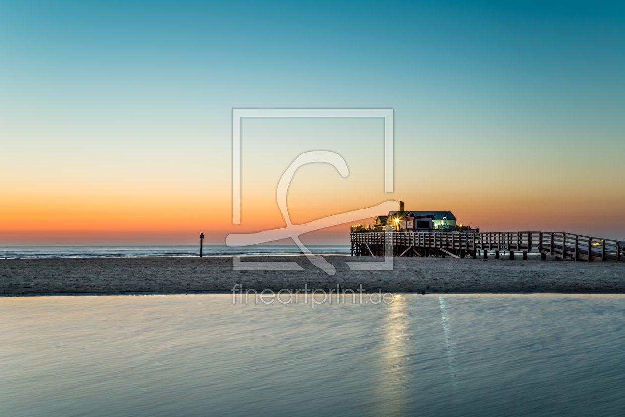 Bild-Nr.: 11963579 Schönes Abendlicht über Sankt Peter-Ording erstellt von Ursula Reins