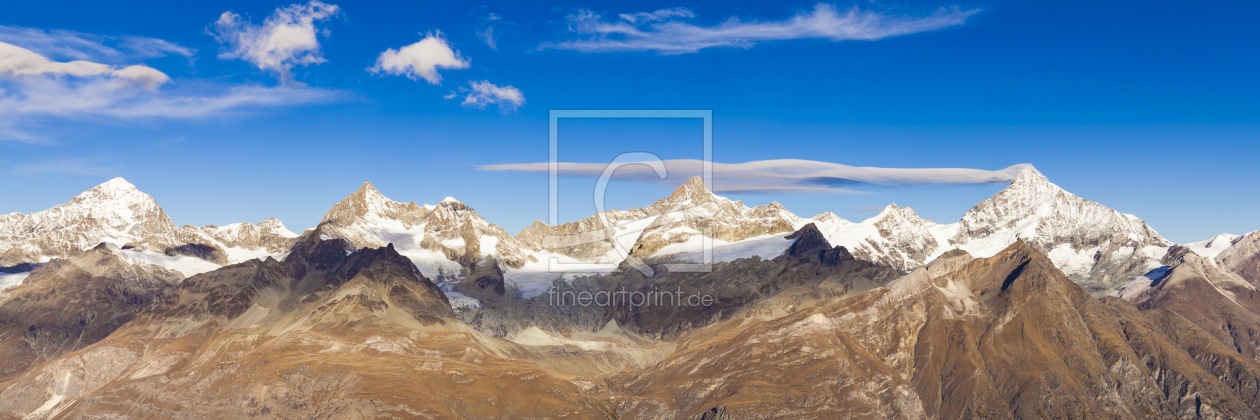 Bild-Nr.: 11965419 Schweizer Alpen bei Zermatt erstellt von dieterich