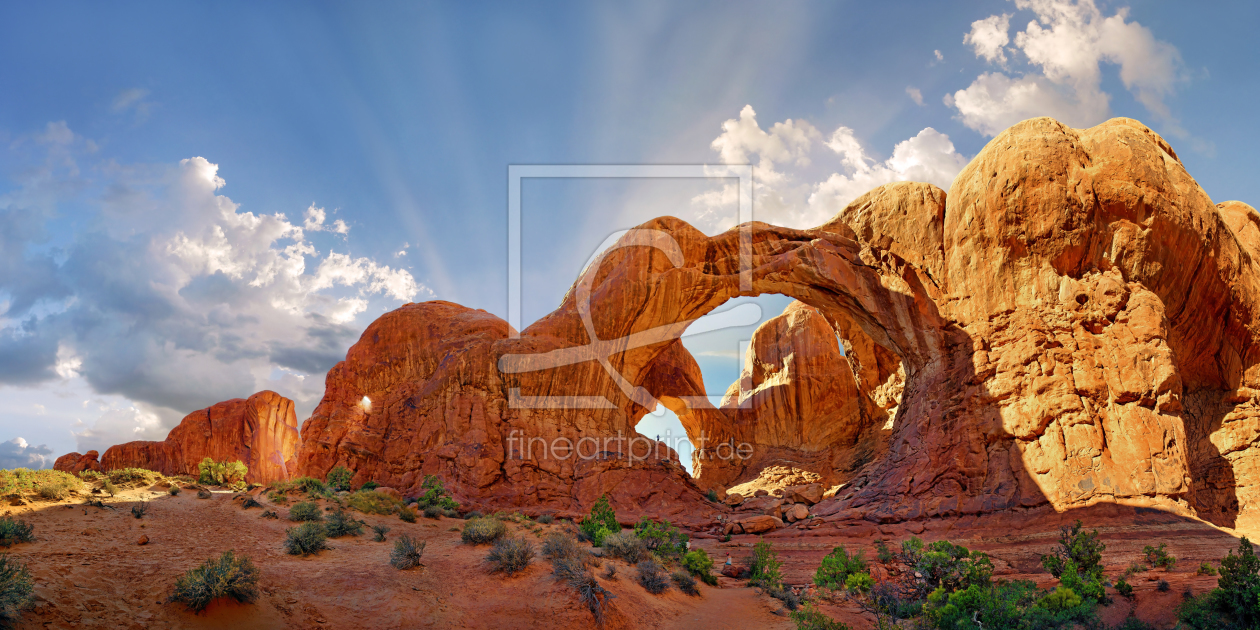 Bild-Nr.: 11966042 Double Arch Arches Nationalpark Utah USA erstellt von Rucker