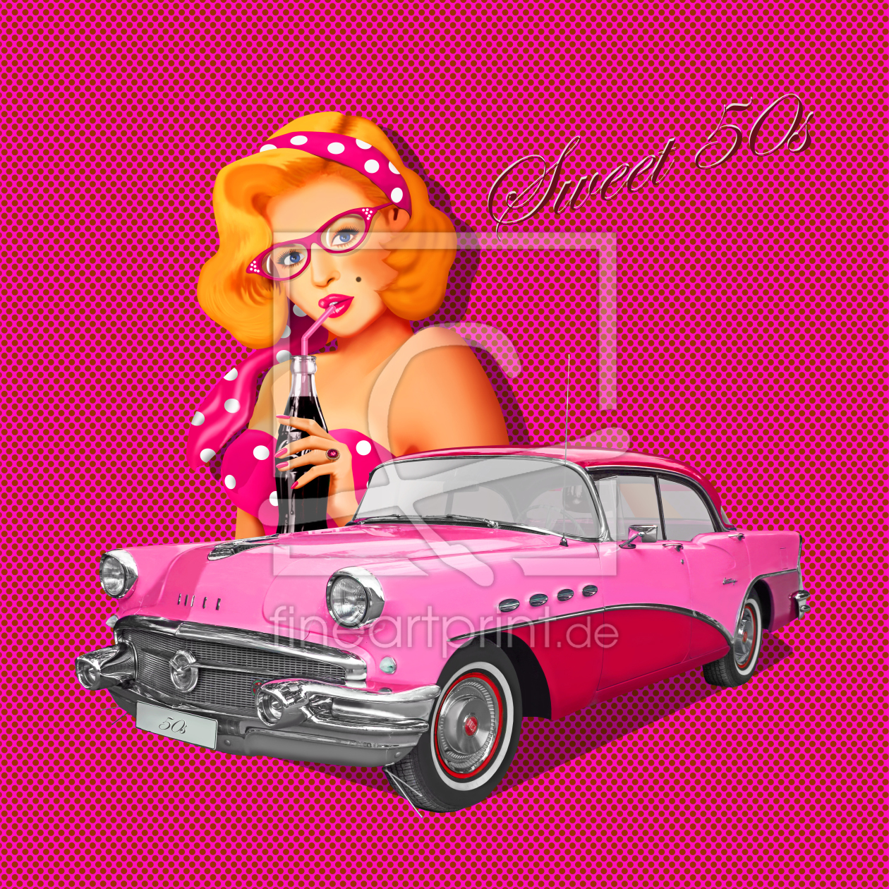 Bild-Nr.: 11966393 Sweet 50s in Pink erstellt von Mausopardia