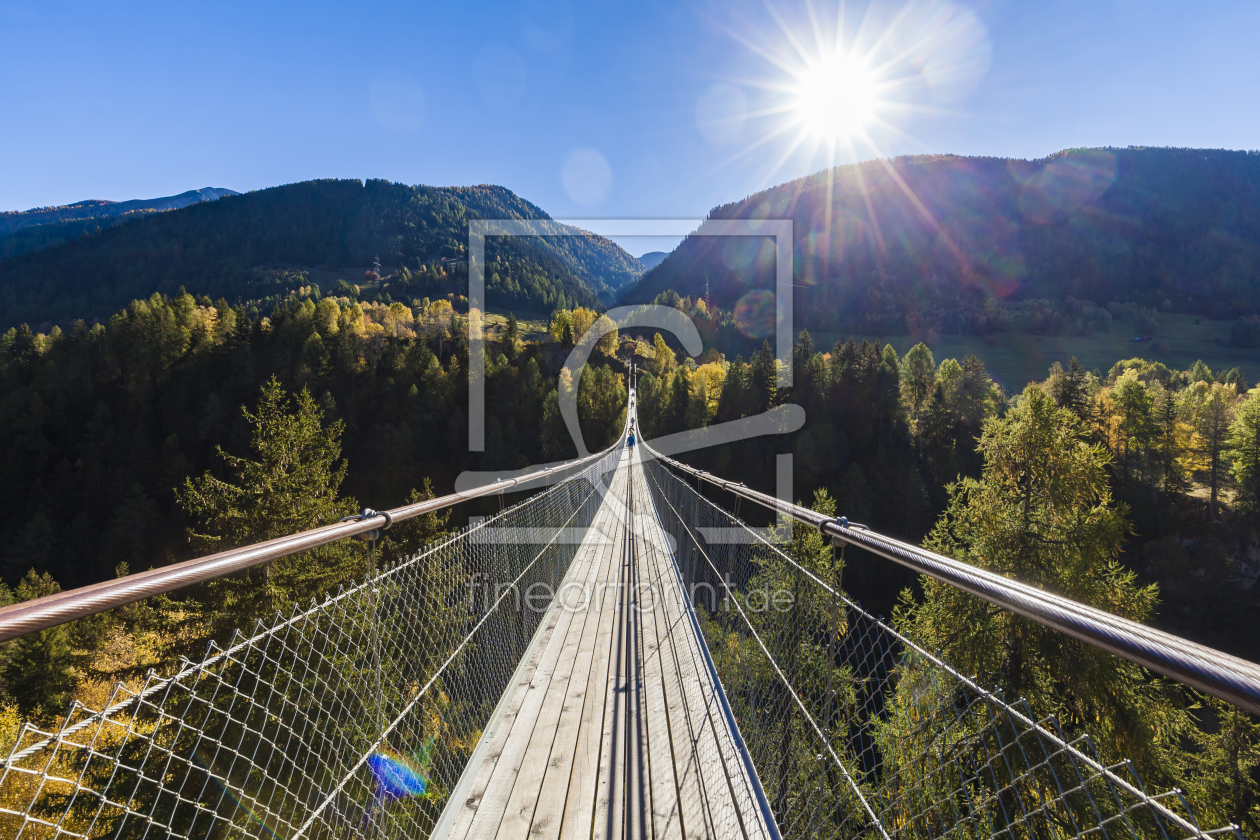 Bild-Nr.: 11966813 Hängebrücke Goms-Bridge in der Schweiz erstellt von dieterich