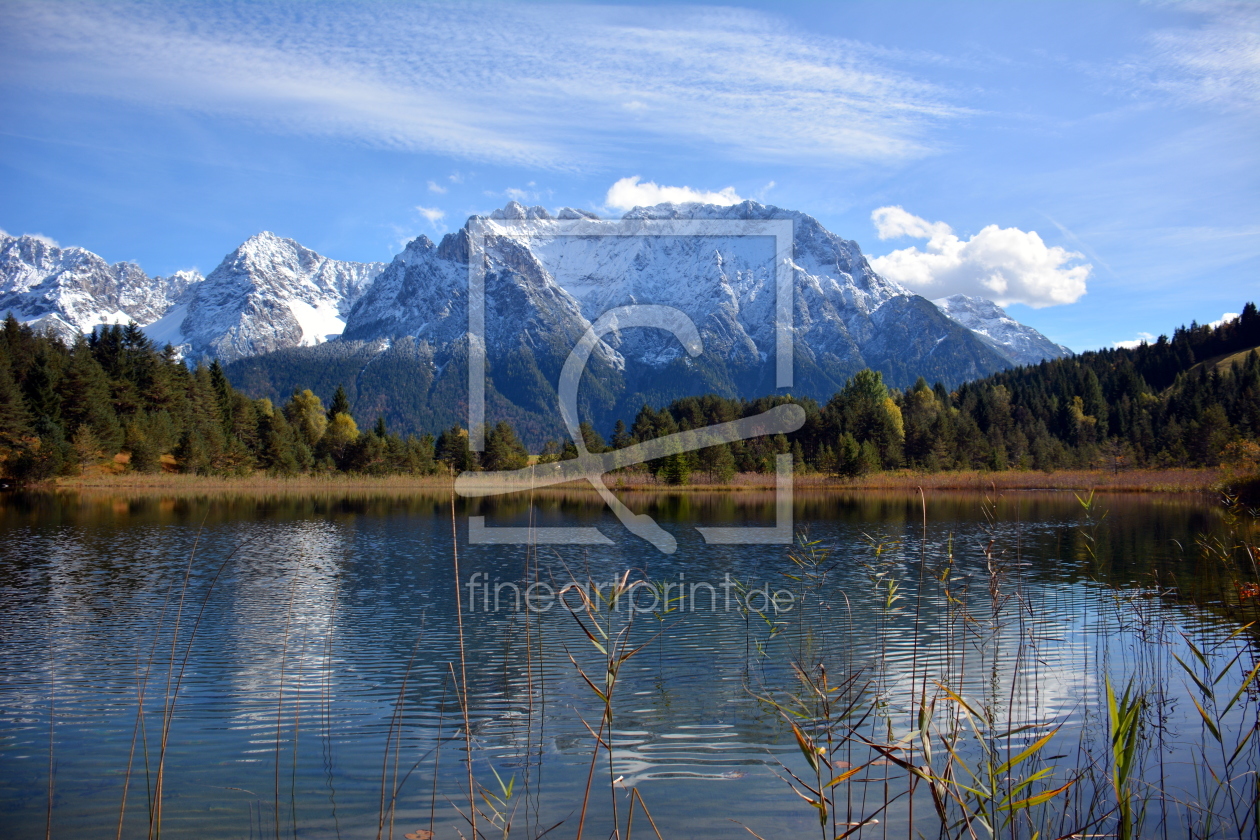 Bild-Nr.: 11967504 Luttensee und Karwendel erstellt von GUGIGEI