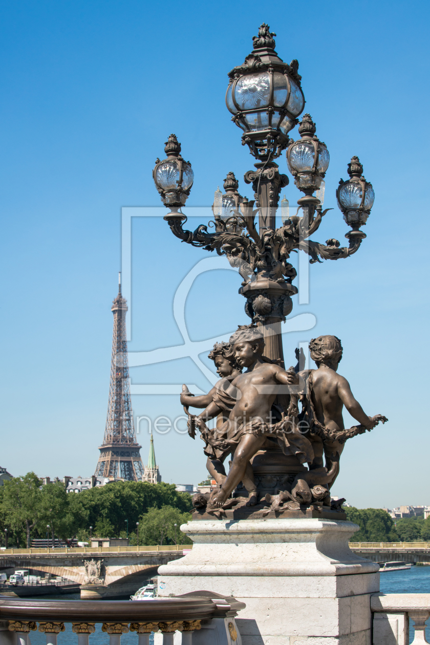 Bild-Nr.: 11969577 Pont Alexandre III und Eiffelturm in Paris erstellt von eyetronic