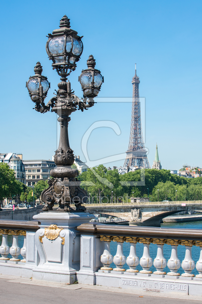 Bild-Nr.: 11969625 Pont Alexandre III und Eiffelturm in Paris erstellt von eyetronic