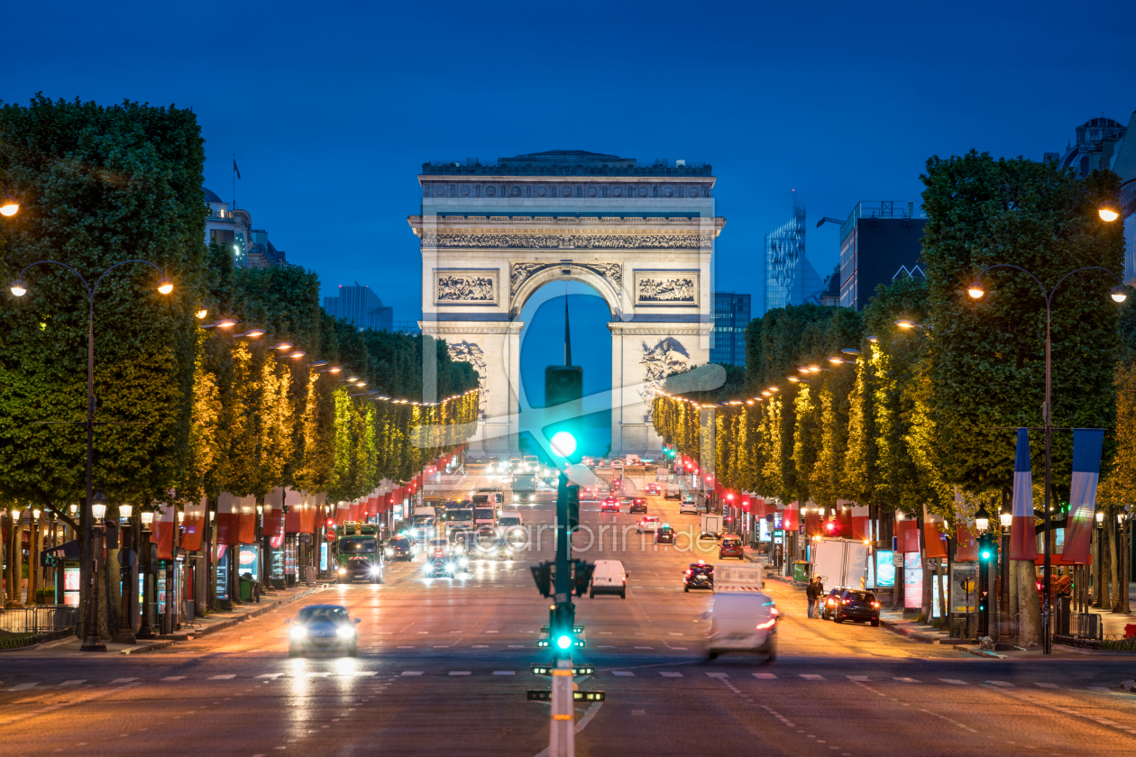 Bild-Nr.: 11969869 Arc de Triomphe in Paris erstellt von eyetronic