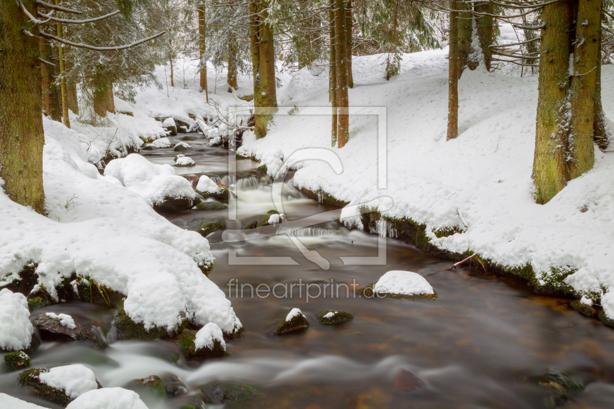 Bild-Nr.: 11969900 Bach im Winter erstellt von DirkR