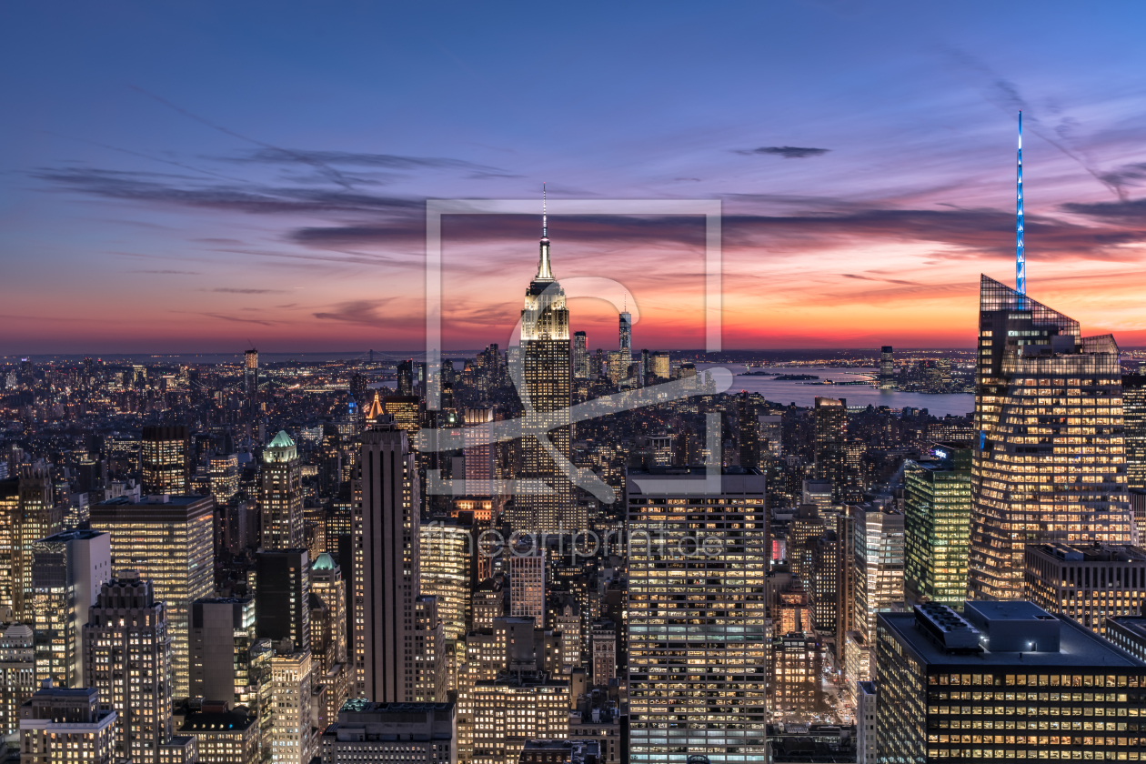 Bild-Nr.: 11970214 New York City Skyline erstellt von Achim Thomae