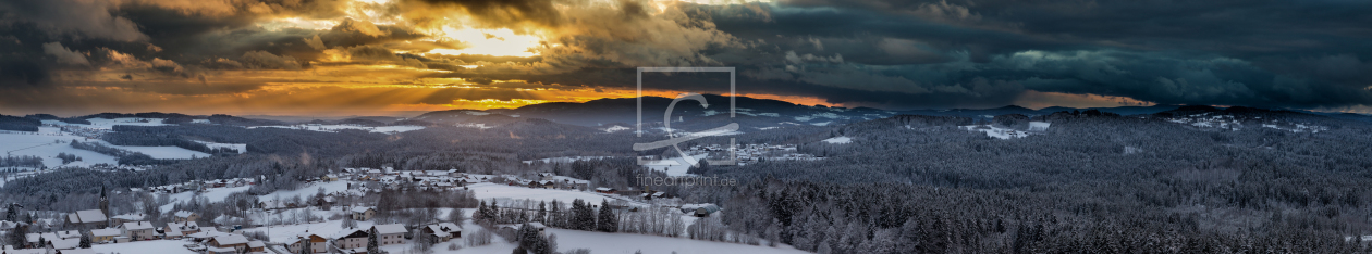 Bild-Nr.: 11971263 Sonnenuntergang im Bayrischen Wald erstellt von DirkR