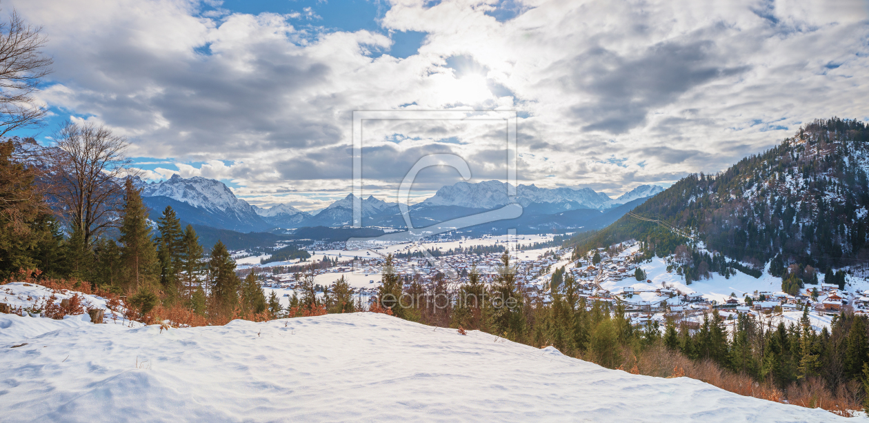 Bild-Nr.: 11971316 Aussicht auf Wallgau erstellt von SusaZoom