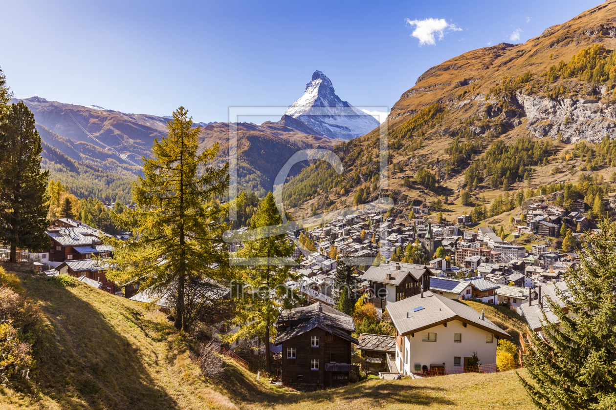 Bild-Nr.: 11971832 Zermatt und das Matterhorn erstellt von dieterich