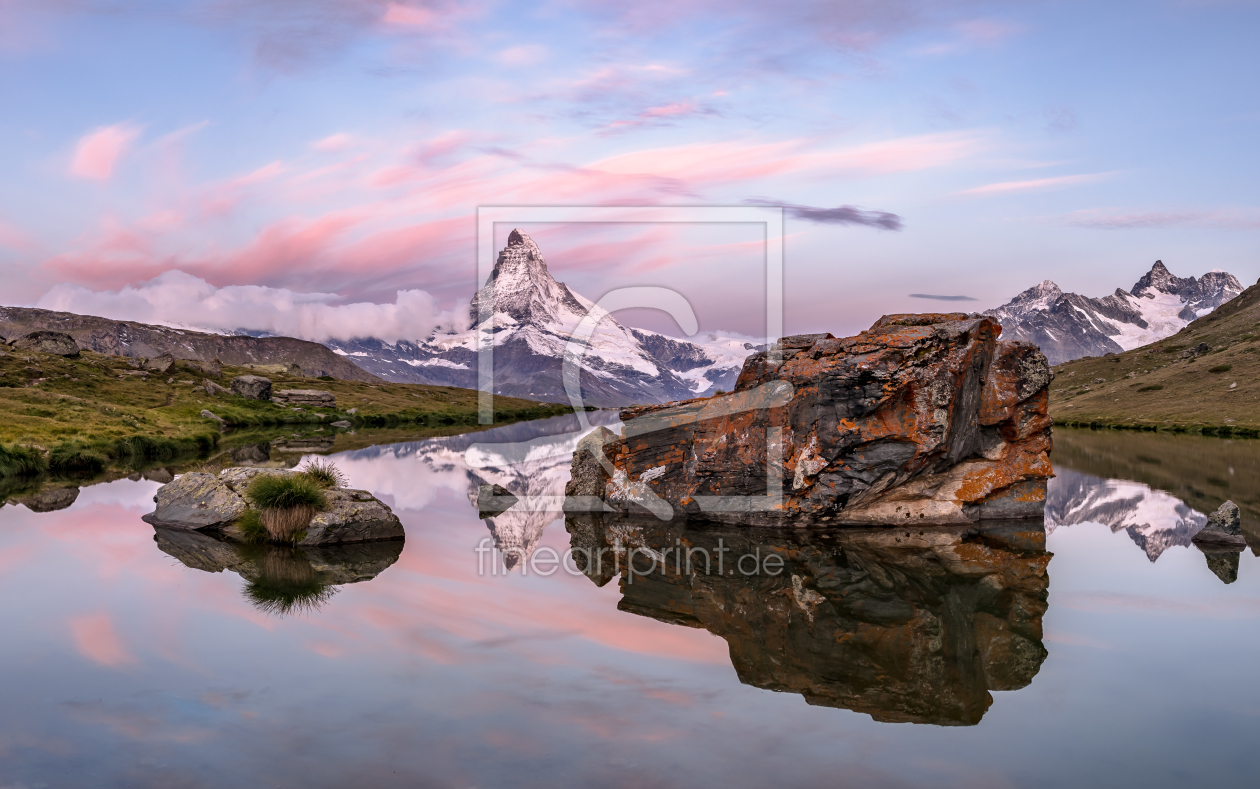 Bild-Nr.: 11973203 Sonnenaufgang über dem Matterhorn erstellt von Achim Thomae